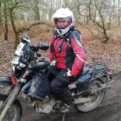Solo overland motorcyclist and adventurer. Budget microadventures✈️🌍, trail riding 🏍️, camping⛺️. Founder of UK Women Trail Riding and TRF Women