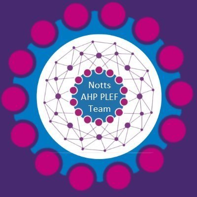 The Practice Learning and Education Facilitation team for the Allied Health Professions @NottsHealthcare
Contacts: @JennyBailey__ @RachaelOTUK @Sallyknapp16