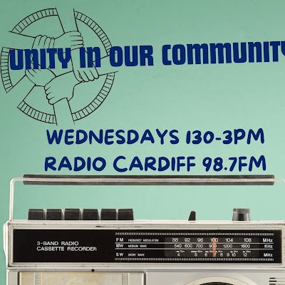 Undod yn ein Cymuned with on @radiocardiffofficial 98.7FM Wednesdays 130-3PM #unitifiedfield #bethechange #unityinthecommunity #diversity #inclusion