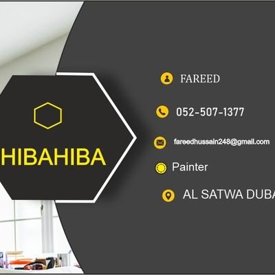 We have a professional tame for painting and designing also inside and outside paint for villa and buildings 052 50 71 377