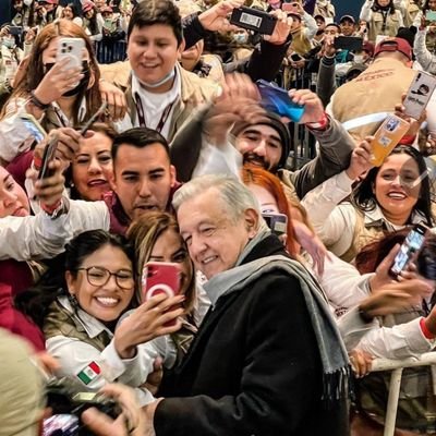 seguidor de la 4T.
_por el bien de MÉXICO, Primero los pobres_
comunicador, con el Pueblo Todo! Sin el Pueblo Nada! Somos Libres! 🇲🇽