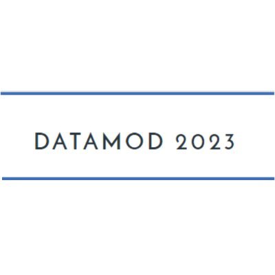 DataMod - From Data to Models and Back 2023