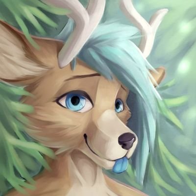 Blue haired deer from 🇩🇪, is a 27 y/o 🏳️‍🌈♂️ ML Engineer irl. Mostly SFW. 
🔜CFz, Awoostria, EAST