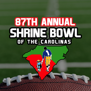 The nation's oldest high school all-star game where 44 of the best players from NC and SC play each other to help draw awareness to the Shriners hospitals.