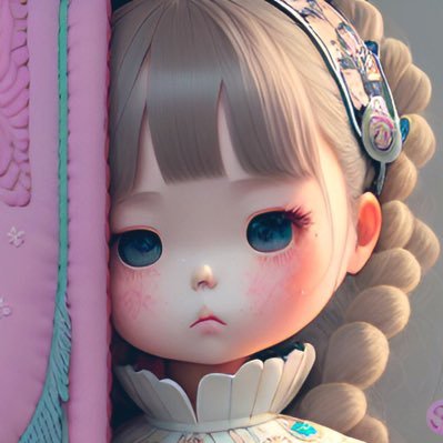 AI-generated doll images and illustrations / Vague and lazy research on the soul and consciousness / @nomemene