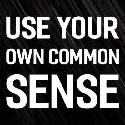 Common Sense - P. OBI (Opinions are my own.)