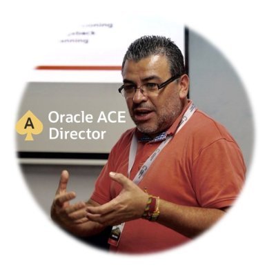 Profesor, Expositor, Oracle ACED y editor https://t.co/FCDQu8ot2M Oracle Cloud Advocate. Oracle Database Evangelist.Podcast Oracledbacr #CitaACiegas #sp