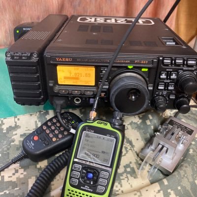 3アマCW on 7MHz 21MHz FM DV on V/U