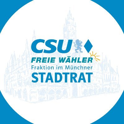 CSUimRathaus's profile picture. Hier twittert die CSU-FW-Stadtratsfraktion in München. 
Impressum: https://t.co/pbRJhZZ4o2    
Informationen zum Datenschutz: https://t.co/S2Zwcoq3bo