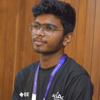prithvii_J's profile picture. leveraging everything. electrical engineer X sde