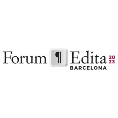 Forum Edita Barcelona. Trobada anual del món editorial. Encuentro del mundo editorial. 📅 4, 5 i 6 de setembre de 2023!