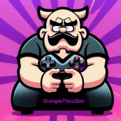 Grumpliest and thiccest of skins, its gumplethiccskin! Come get wild on my twitch! having solo/co-op adventures MOSTLY. comment, follow, all dat! Thanks y'all!!