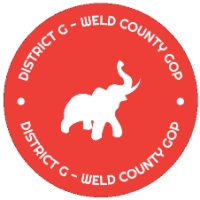 District G in Weld County, Colorado 
All tweets are reflective of the District G Captain, Natalie Abshier, & may or may not align w/ the @WeldCOGOP.