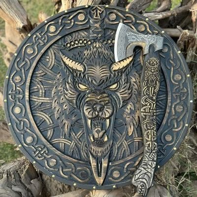 We make Viking Style Tools like axes,swords and shields.