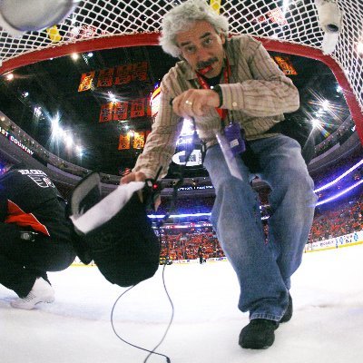 For 49 years I have photographed the sport of ice hockey. In that time I have shot over 6,000 games & 6 Olympics. My work appears nightly at https://t.co/fjYS0IDp8n