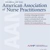 Journal of the American Assoc of NPs (@jaanpeditor) 's Twitter Profile Photo Journal of the American Assoc of NPs (@jaanpeditor) 's Twitter Profile Photo