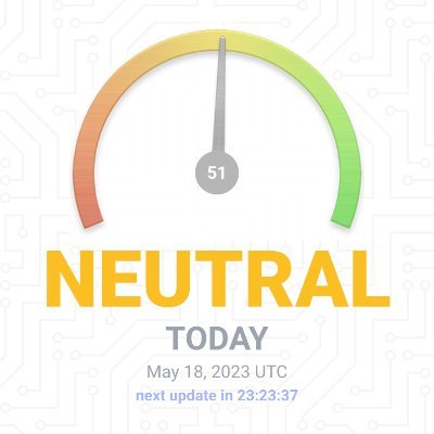 Your daily Crypto Fear and Greed Index. #cryptofeargreedio
Claim $10 worth of $BTC in Coinbase: https://t.co/rvegT8II5E…