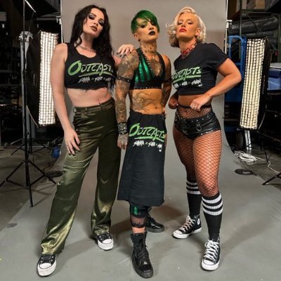 PARODY.
Just clones of the 3 hottest baddies in AEW, the Outcasts! The real ones are @Saraya and @realrubysoho!
18+ ONLY. 
NSFW/SFW will appear on TL!