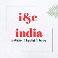 Inclusive & Equitable India(@i_e_india) 's Twitter Profile Photo