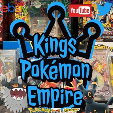 Welcome To The Official Twitter Page for Kings Pokémon Empire. Be sure to subscribe to our YouTube channel for weekly Videos, Livstreams & Giveaways Also✌🏼🔥👑