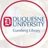 GumbergLibrary's profile picture. The official account of Gumberg Library. We support academic excellence and exemplary research at Duquesne University. Questions? Ask us! https://t.co/0Luz0kc4yB