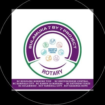 A project by 7 Rotary Clubs focusing on the 7 areas of Focus.  @SaturdayEjazz @rcbweyogerere @ClubMahaba @RotaryKlaCity @e_rotaract @@RcMorningTide @HopeRct 💯