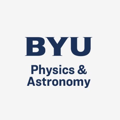 Official Twitter account of the Department of Physics and Astronomy at Brigham Young University.