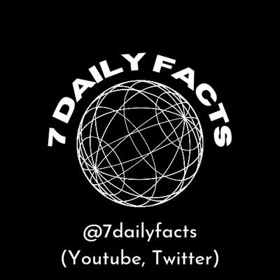 7 Daily Facts official twitter account!
https://t.co/pXzNHemos0

and I have personal blog too!
https://t.co/Yq4LsHHyyU