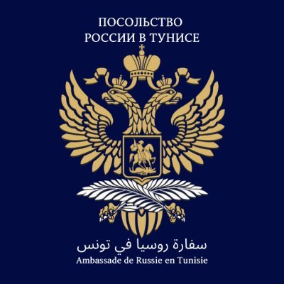 Посольство России в Тунисе 🇷🇺🇹🇳
Ambassade de Russie en Tunisie / Russian Embassy in Tunisia / سفارة روسيا في تونس
@MID_RF @mfa_russia @Russia