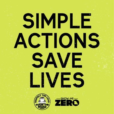 We are a partnership of safety advocates in southern Missouri, aiming to end traffic fatalities and serious injuries on public roadways. 
https://t.co/DqX2dCATjF