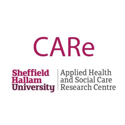 Centre for Applied Health & Social Care Research aka CARe part of @HallamHRI @SheffHallamUni - comprising Nursing & Midwifery, AHPs, Social Care & Social Work
