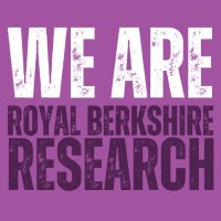 Royal Berkshire NHS - Research & Innovation (@berksresearch) 's Twitter Profile