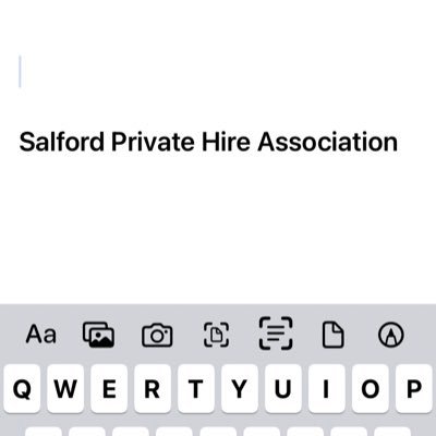 SALFORD PRIVATE HIRE ASSOCIATION. Your views and mandate shared with Salford City Council