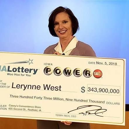 I'm lerynne West the $343,900,000 winner of the Iowa powerball lottery. Am giving out $100,000 each to my first 1k followers as a Giveaway.