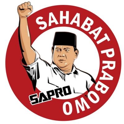 Satu tekat satu tujuan satu komando PRABOWO PRESIDEN RI 2024. SAPRO...!