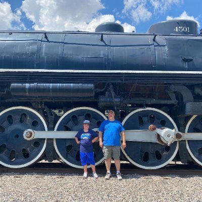 We are a couple of father and son railfans sharing our love of real and model trains.