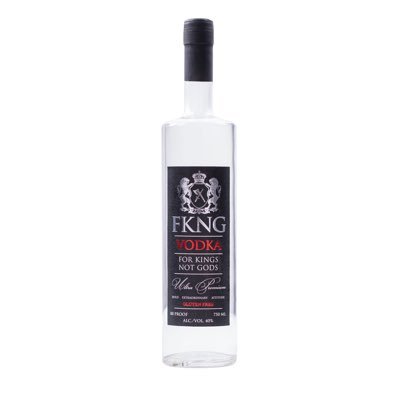 For Kings Not Gods (FKNG)Vodka is an ultra-premium spirit that’s unfiltered and unapologetic. Taste success!