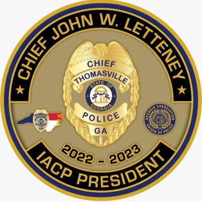 Personal Page-Opinions are my own. Chief of Police (Ret.), Thomasville (GA), Immediate Past President, @TheIACP; Past President @NCACP2