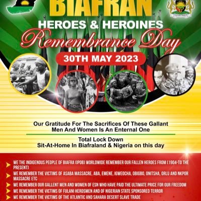 Freedom for Biafraland Biafraexit justice equality equity