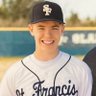 SamuelWildfong's profile picture. Traverse City St Francis ‘26, 4.3 GPA, 32 ACT, 1400 SAT, EV 108, FB 91.1, CVelo 83, 6'2” 220 lbs, Bsbl Two-way Player C/P/U, Fball TE/DE/K/LS, Cell 231-357-2579