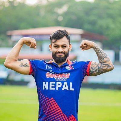 Kindly look for #14 in the Nepali men's national cricket team. A fitness freak who breathes cricket! #Bike #SlowRock #NepalCricket