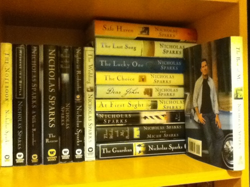 Works of the Best-selling Author, Nicholas Sparks. I tweet quotes from his novels & movies 'coz they are brilliant!  Follow me if you love him, too :)
