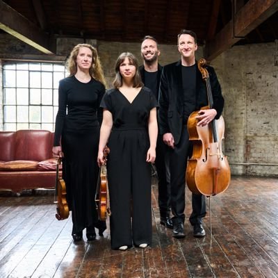 Sara Wolstenholme and Juliette Roos (Violins)
Gary Pomeroy (Viola)
Christopher Murray (Cello)