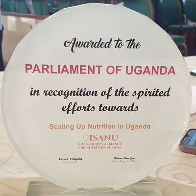 Civil Society Alliance for Nutrition Uganda, a non-profit organization working with gov't to create, strengthen coordination of CSO platform in nutrition agenda