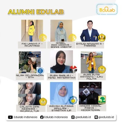 edulabcirebon's profile picture. Lembaga Konsultan Pendidikan |📍Gedung Graha Cirebon,Lt.1 | JL.Pembangunan Nomor 1A | IG @edulabcirebon.id
📱0895405158300 | Promo up to 50% chat disini ya 👇🏻