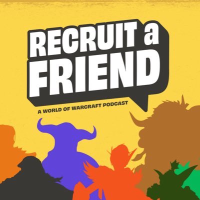 Recruit a Friend is a podcast dedicated to the real-life people behind  World of Warcraft. Email: cartridgebros@gmail.com
