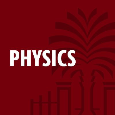 UofSCPhysics's profile picture. The Department of Physics & Astronomy at the University of South Carolina