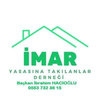 İMAR YASASINA TAKILANLAR DERNEĞİ TÜRKİYE (@iytdernegi) 's Twitter Profile Photo İMAR YASASINA TAKILANLAR DERNEĞİ TÜRKİYE (@iytdernegi) 's Twitter Profile Photo