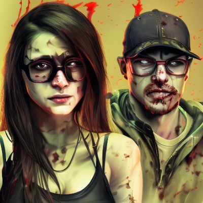 🧟‍♂️🧟‍♀️ CoupleOfZombies: Gaming duo conquering Twitch! Epic streams, thrilling moments, wicked community. Join the horde! 🎮💥 #GamerCouple 💜