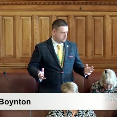 🔶 Cllr David Boynton